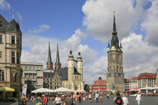 Halle Saale- Marktplatz